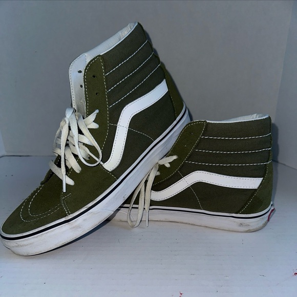 Vans SK8-Hi Olive Green - Picture 2 of 10